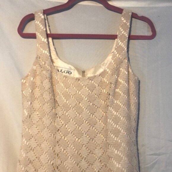Vintage Crochet sheath dress  10 - Picture 2 of 7